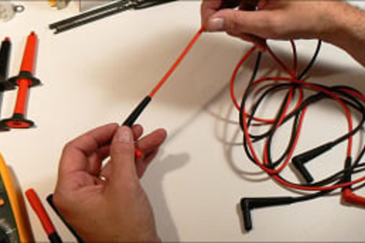 How to test multimeter test leads for accuracy