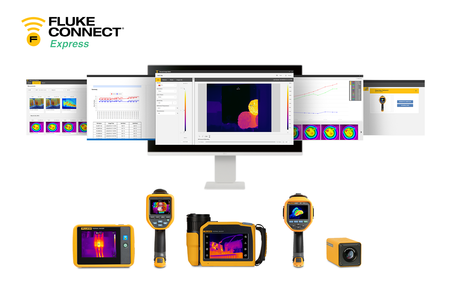 Fluke Connect Express Fluke Connect Express熱成(cheng)像軟件