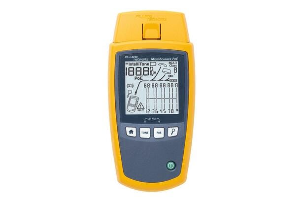 Fluke Networks Microscanner™ PoE Cable Verifier Fluke Networks Microscanner™ PoE Cable Verifier